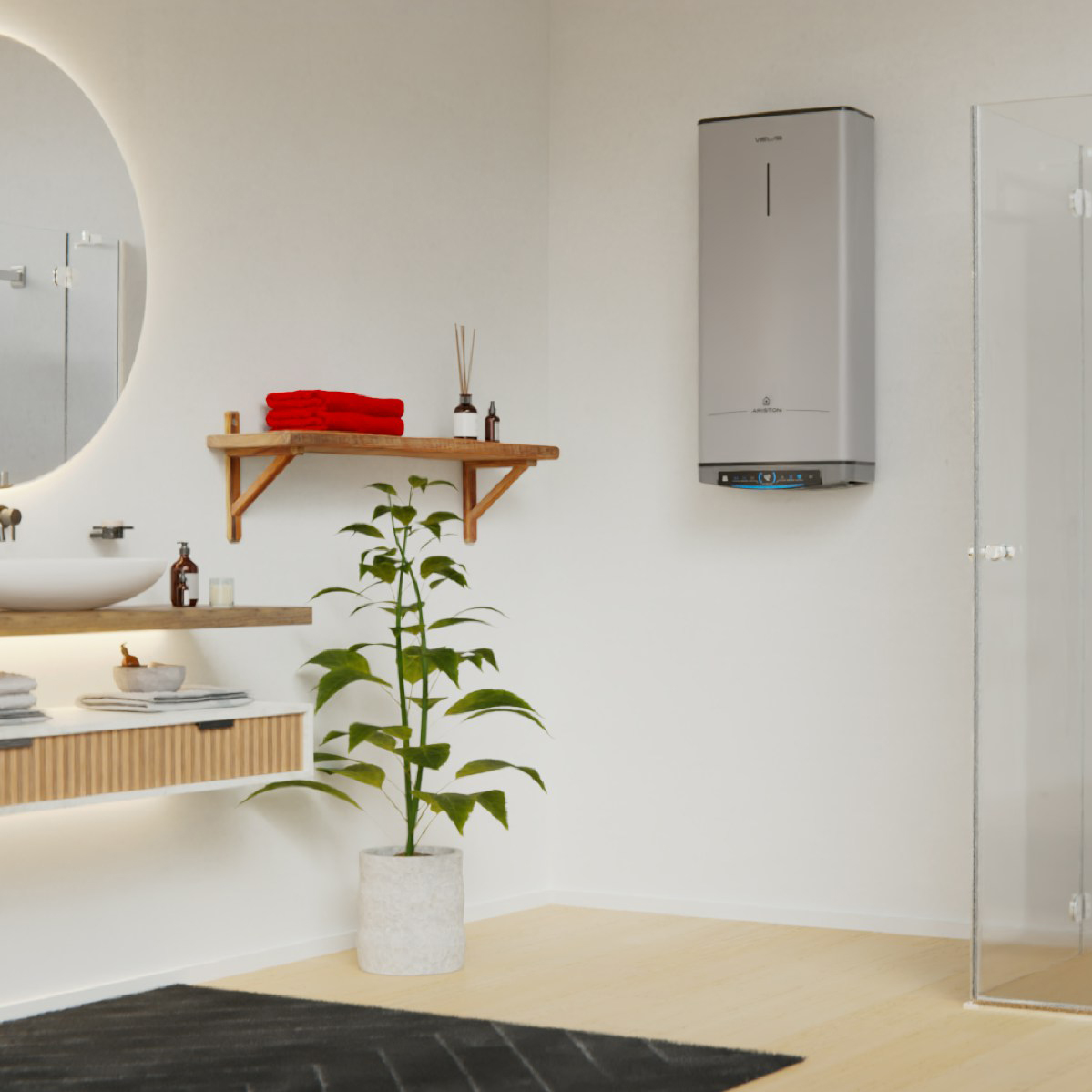 Termo eléctrico Ariston VELIS TECH DRY WIFI
